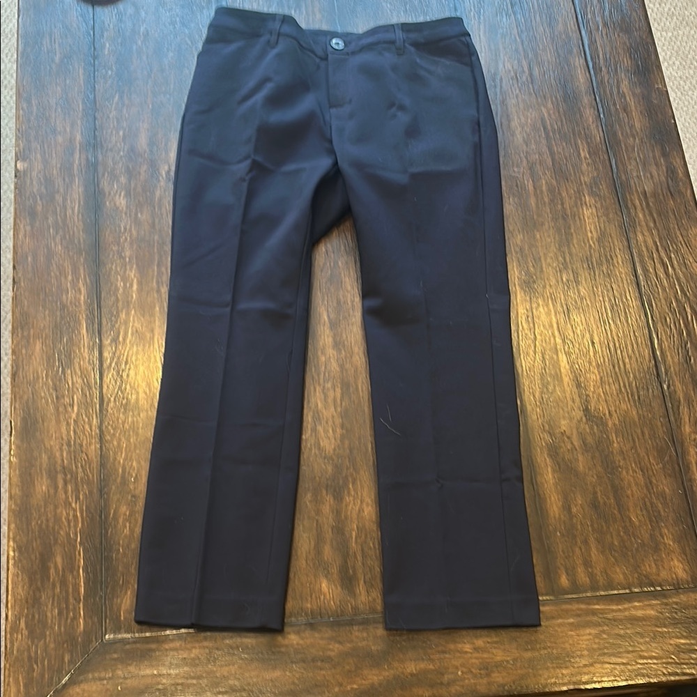 Women’s Navy Straight Leg Modern Pants